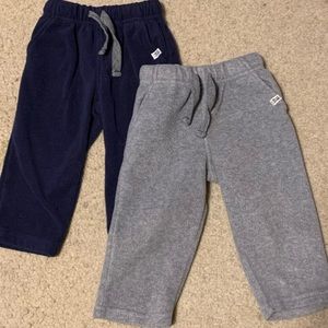 Carters Fleece 12 Month Pants